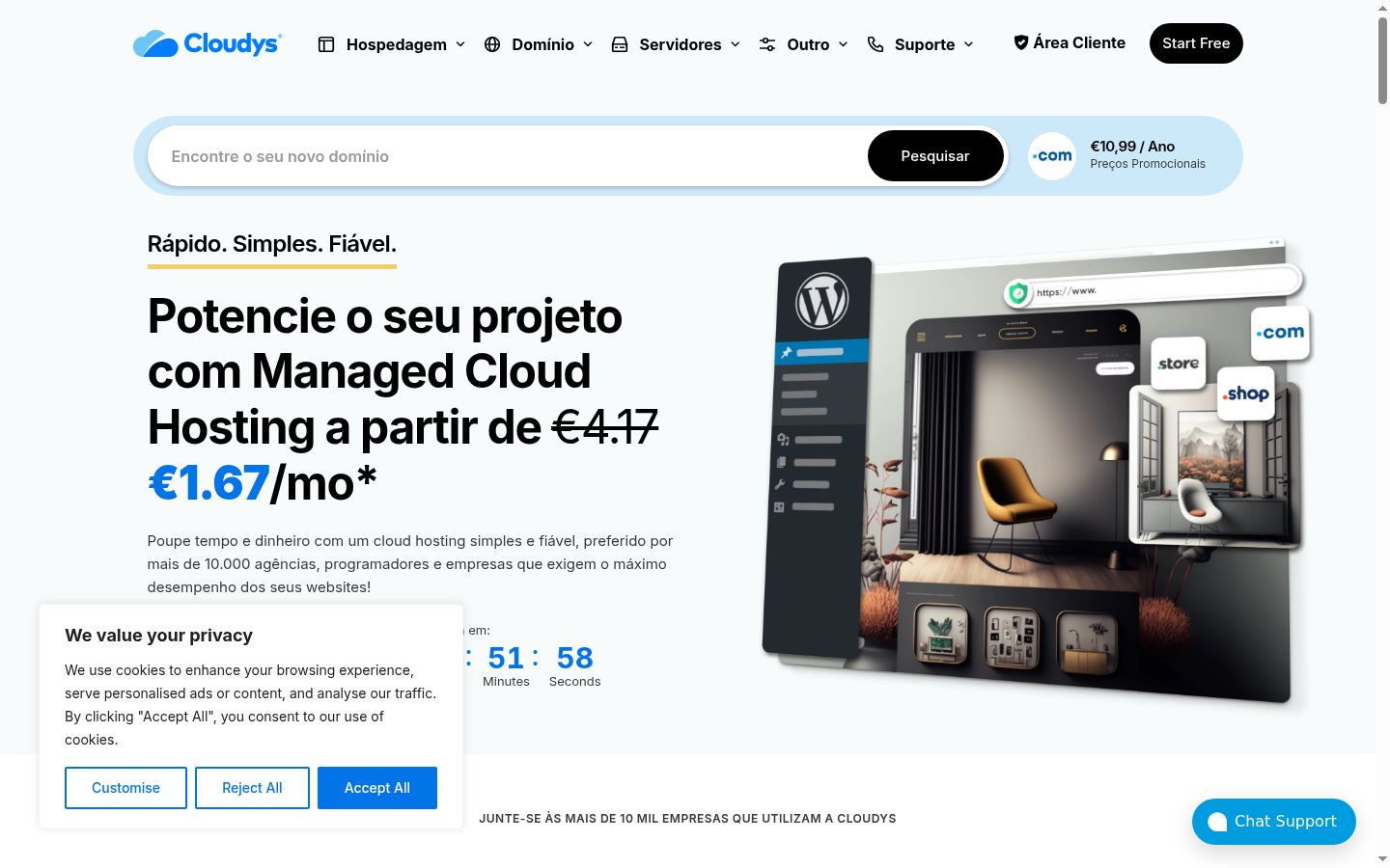 Sutikimo reklamjuostės, rodytos prieš bet kokią sąveiką, ekrano kopija