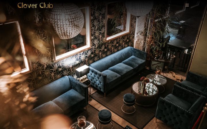 Captura de pantalla de cloverclub.es