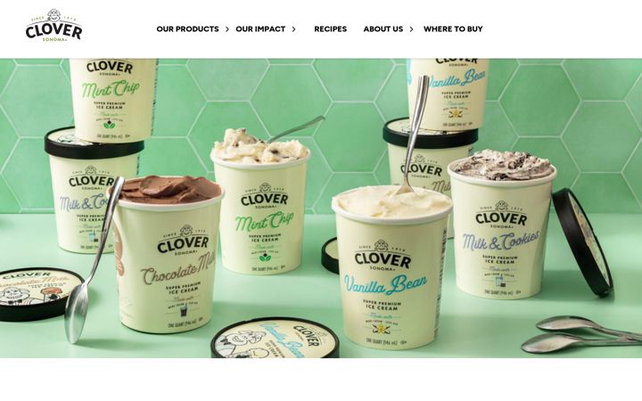 Screenshot ta' cloversonoma.com