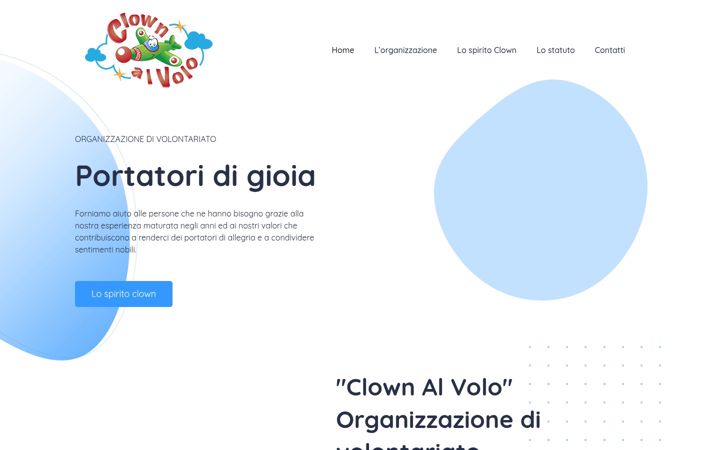 Captura de pantalla de clownalvolo.org