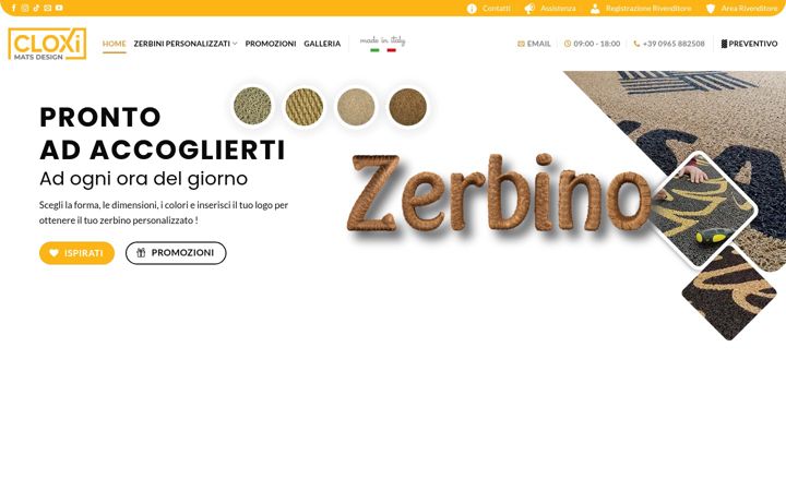 Screenshot of cloxi.it