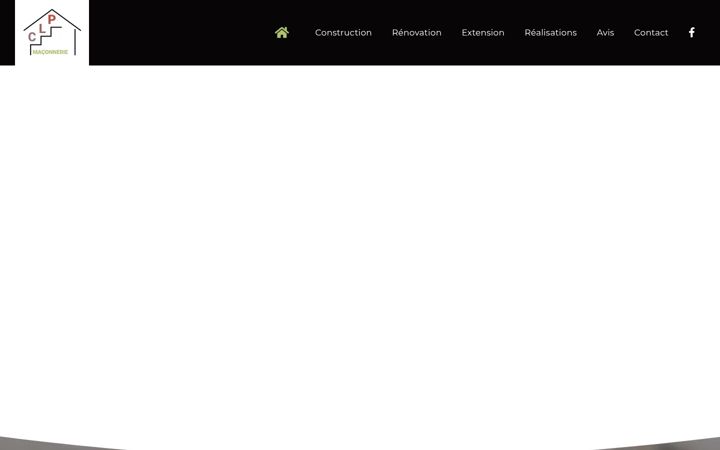 Screenshot stránky clp-maconnerie.fr