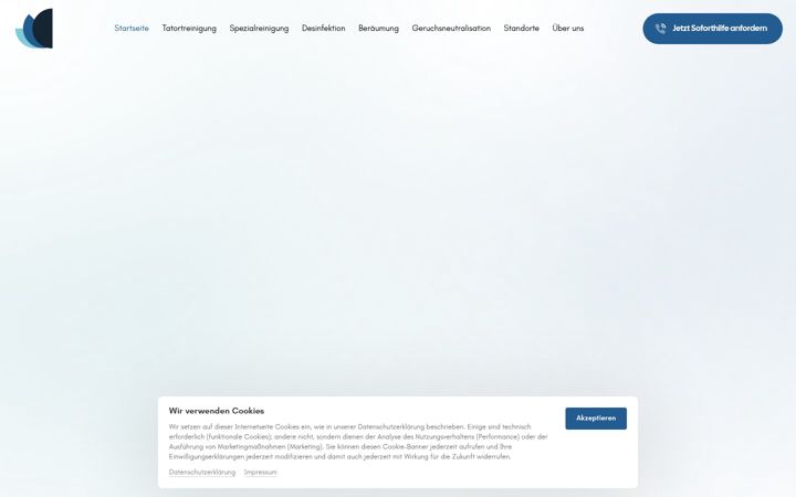 Screenshot of cls-clean.de