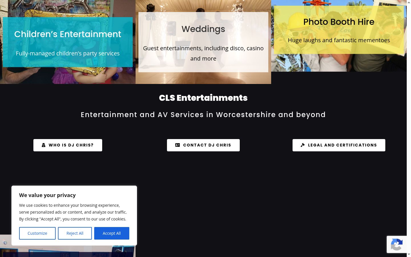 Screenshot van de toestemmingsbanner zoals getoond vóór enige interactie
