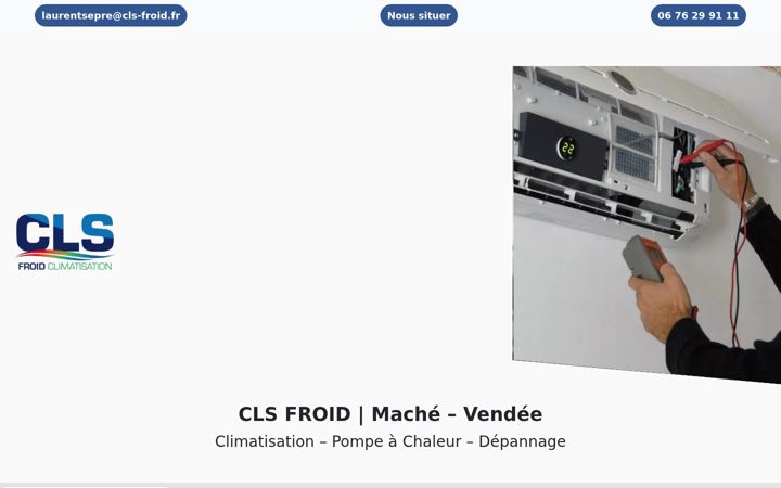 Screenshot of clsfroid.ovh