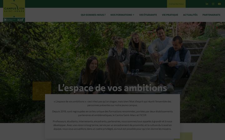 Screenshot stránky clsi.fr