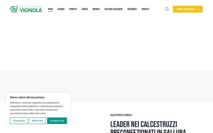 Screenshot of clsvignola.it