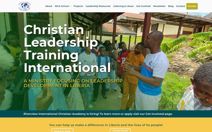 Ekrano kopija cltinternational.org