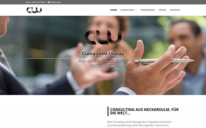 Screenshot of clu-u.de
