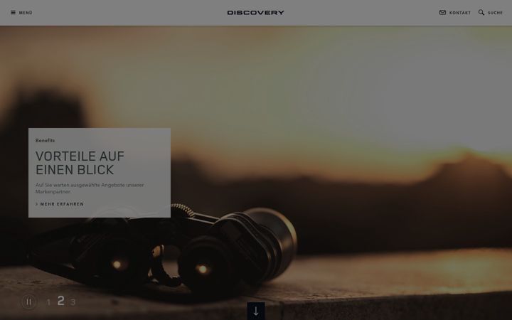 Screenshot of club-discovery.de