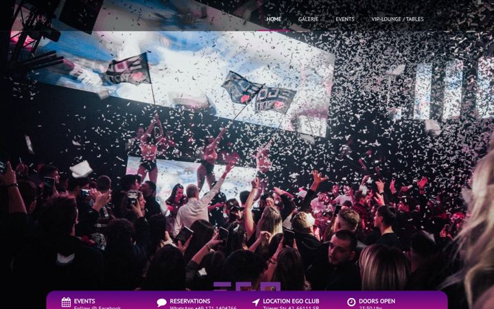 Screenshot of club-ego.de