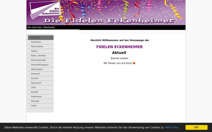 Screenshot of club-fidele-eckenheimer.de