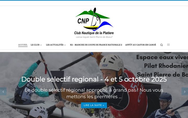 Ekrano kopija club-nautique-de-la-platiere.org