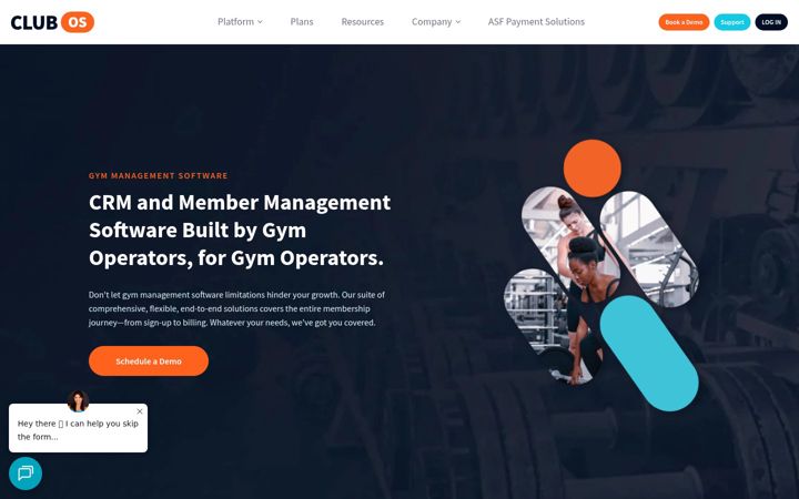 Screenshot of club-os.com