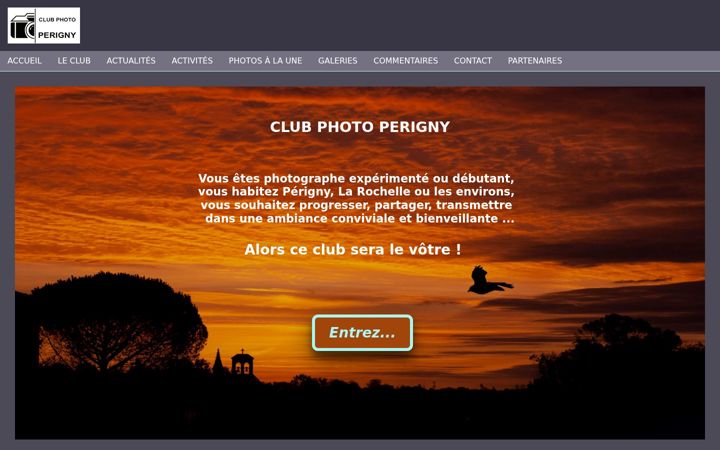 Ekrānuzņēmums no club-photo-perigny.fr