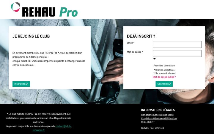 Ekrānuzņēmums no club-rehaupro.fr