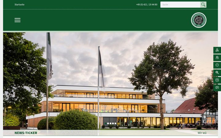 Screenshot of club-zur-vahr.de