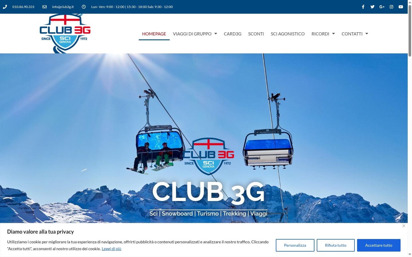 Sutikimo reklamjuostės, rodytos prieš bet kokią sąveiką, ekrano kopija