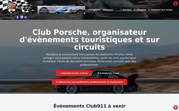 Screenshot of club911.net