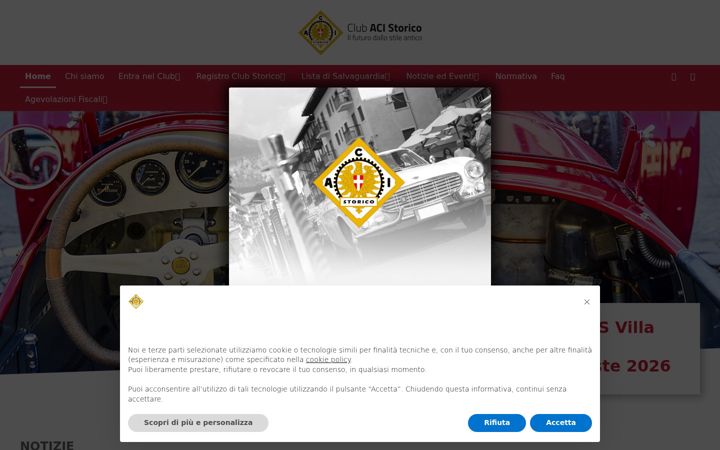 Screenshot of clubacistorico.it