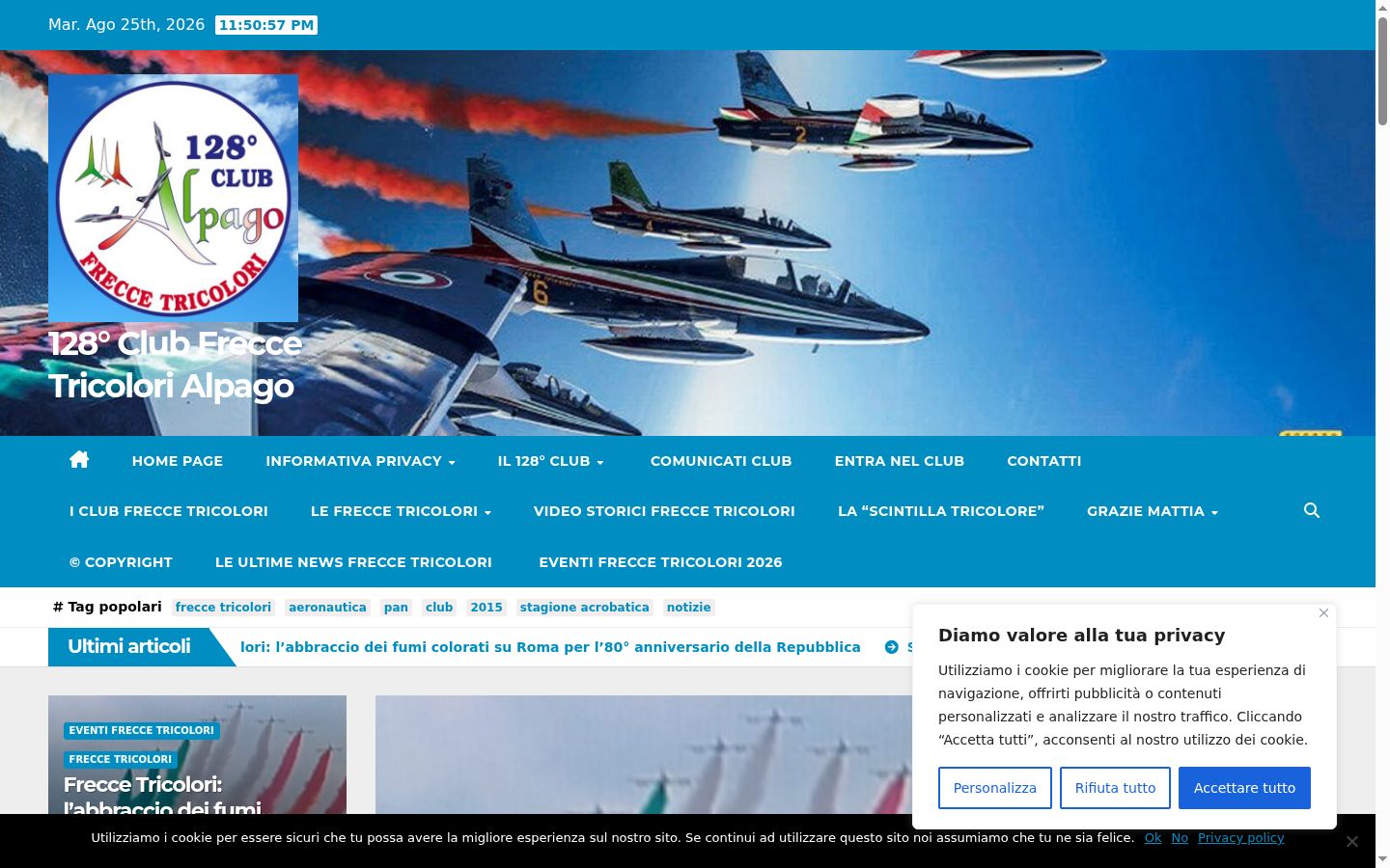 Sutikimo reklamjuostės, rodytos prieš bet kokią sąveiką, ekrano kopija