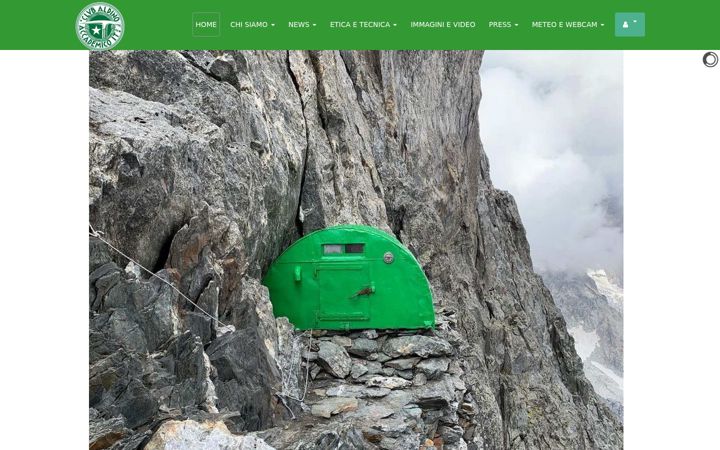 Screenshot of clubalpinoaccademico.it