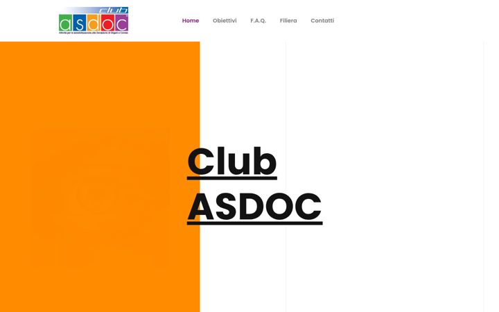 Screenshot of clubasdoc.it
