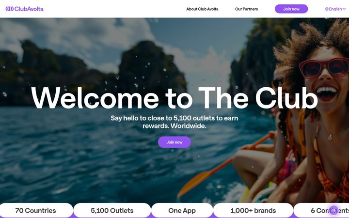 Screenshot of clubavolta.com