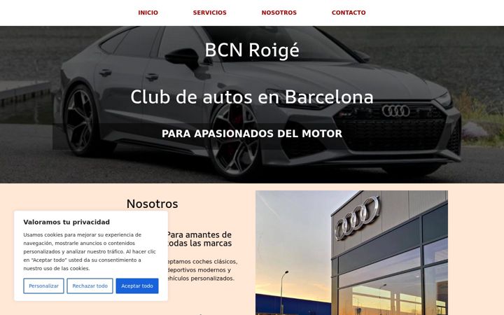 Screenshot of clubbcn-roige.es