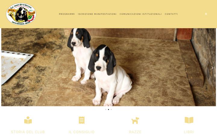 Screenshot of clubbleudegascogne.it