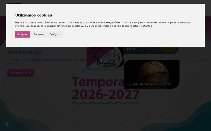 Screenshot of clubbuenavista.es