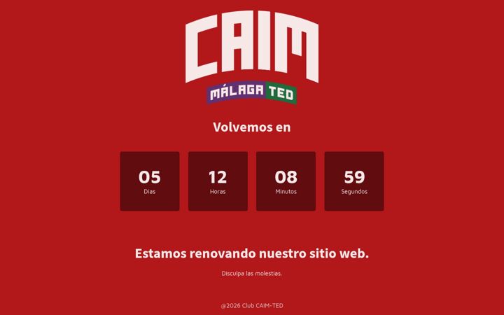 Screenshot of clubcaim.es