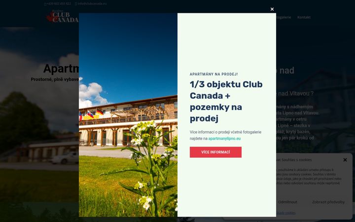 Skjámynd af clubcanada.cz