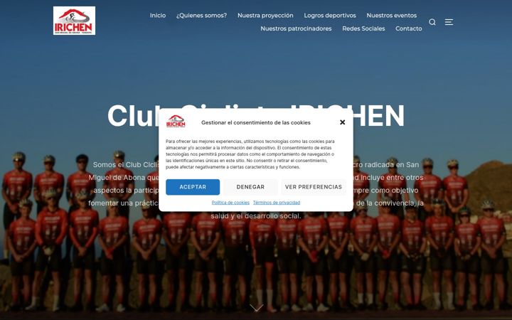 Screenshot of clubciclistairichen.es