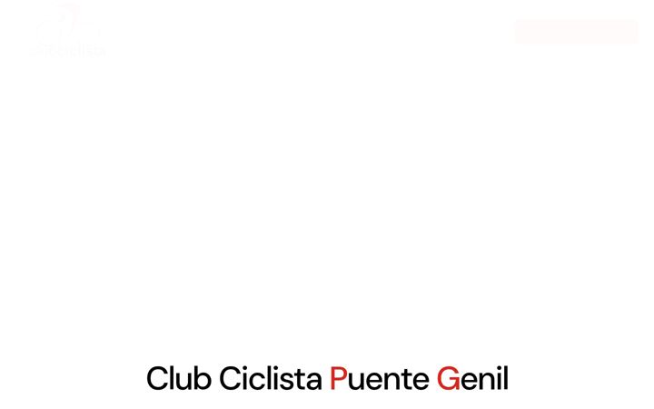 Ekraanipilt saidist clubciclistapuentegenil.es
