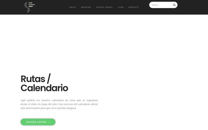 Screenshot of clubciclistasada.es