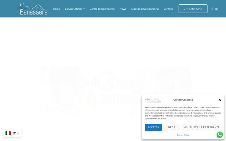 Screenshot von clubdelbenessere.it