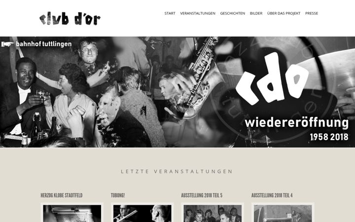 Screenshot of clubdor.de