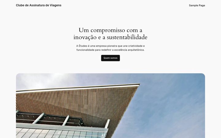 Capture d'écran de clubedeassinaturadeviagens.com.br