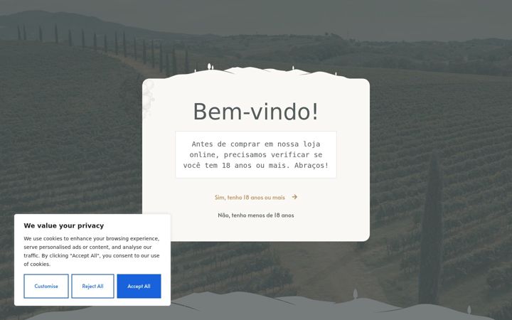 Capture d'écran de clubedobacchus.com.br