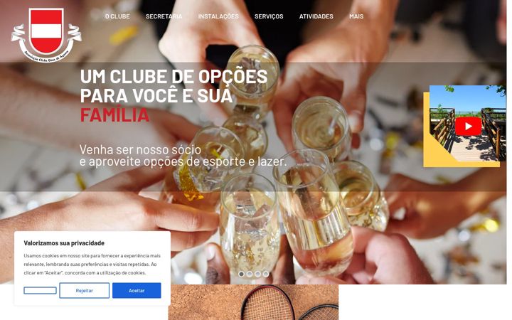 Skärmbild av clubedoze.com.br