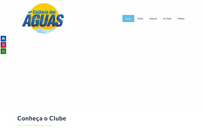 Screenshot ta' clubeestanciadasaguas.com.br