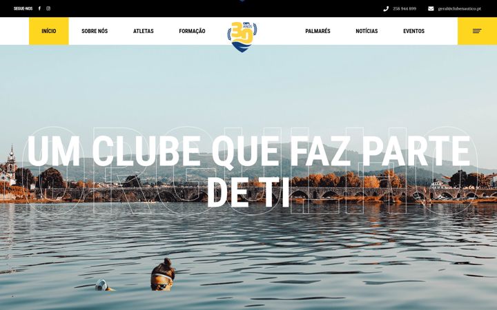 Ekrano kopija clubenautico.pt