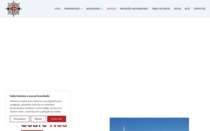 Ekrano kopija clubenavalsetubalense.pt