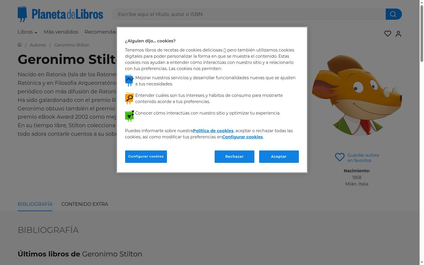 Screenshot van de toestemmingsbanner zoals getoond vóór enige interactie