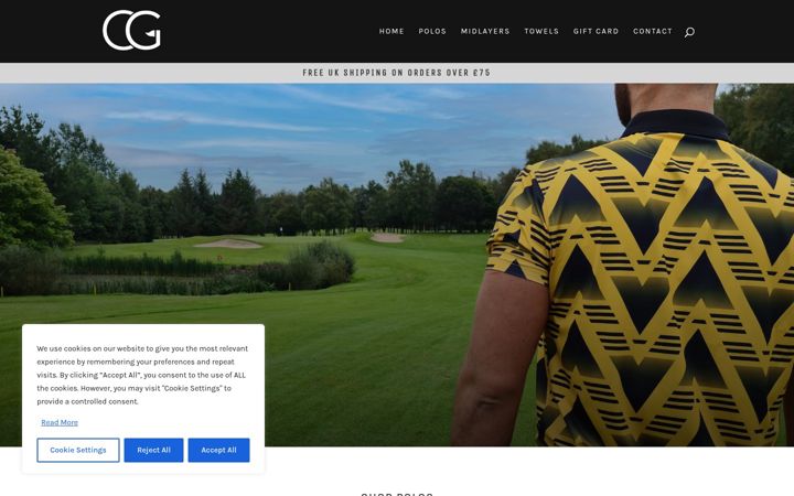 Screenshot of clubgolf.uk
