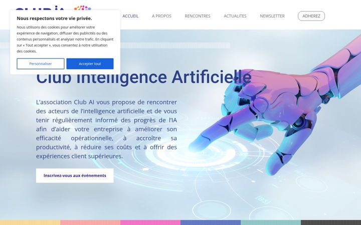 Screenshot of clubia.eu