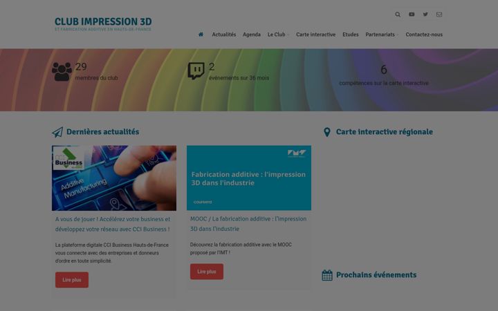 Screenshot of clubimpression3d.fr
