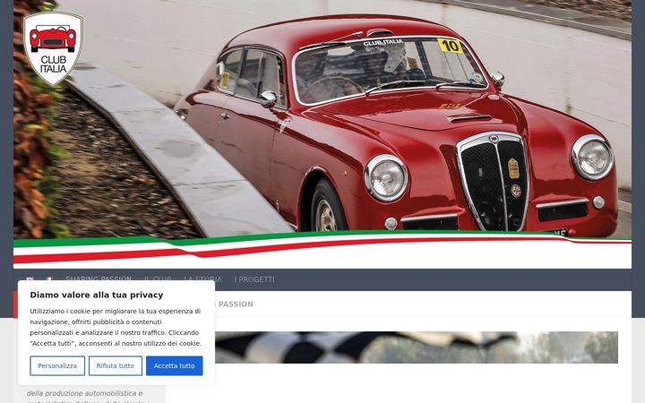 Screenshot of clubitalia.it