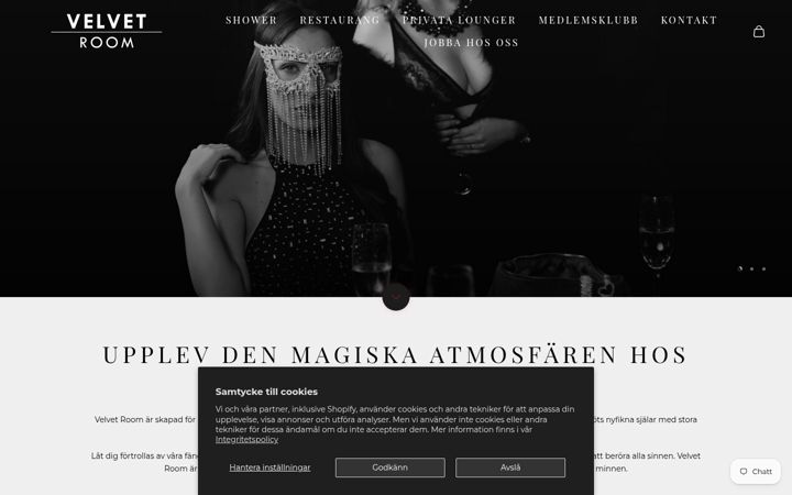Screenshot of clubkino.se